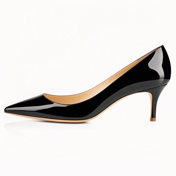 Onlymaker Pumps Black 2.5 inches Heels - Image 3