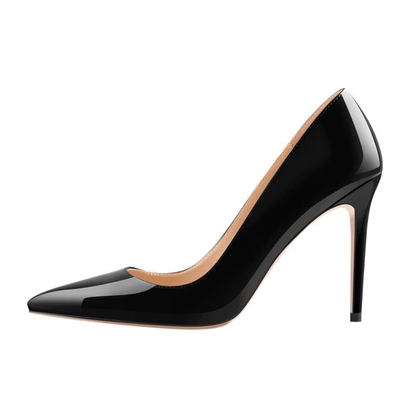 8cm 10cm 12cm Pointed Toe Slip On High Heel Pumps - Image 8