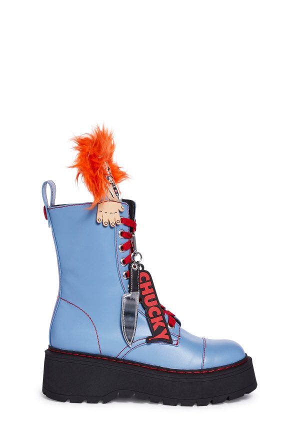 Crazy Killer Platform Boots