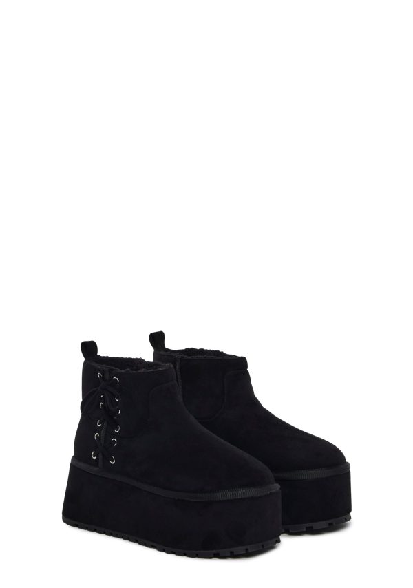 Popular Lifestyle Ankle Boots - Black - Image 3