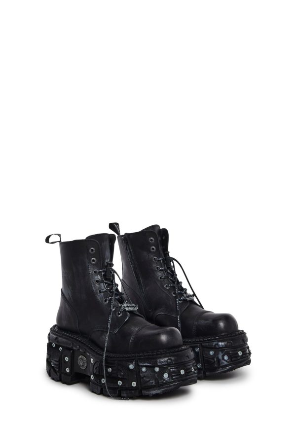 M-MILI083CCT-C17 Platform Boots - Image 3