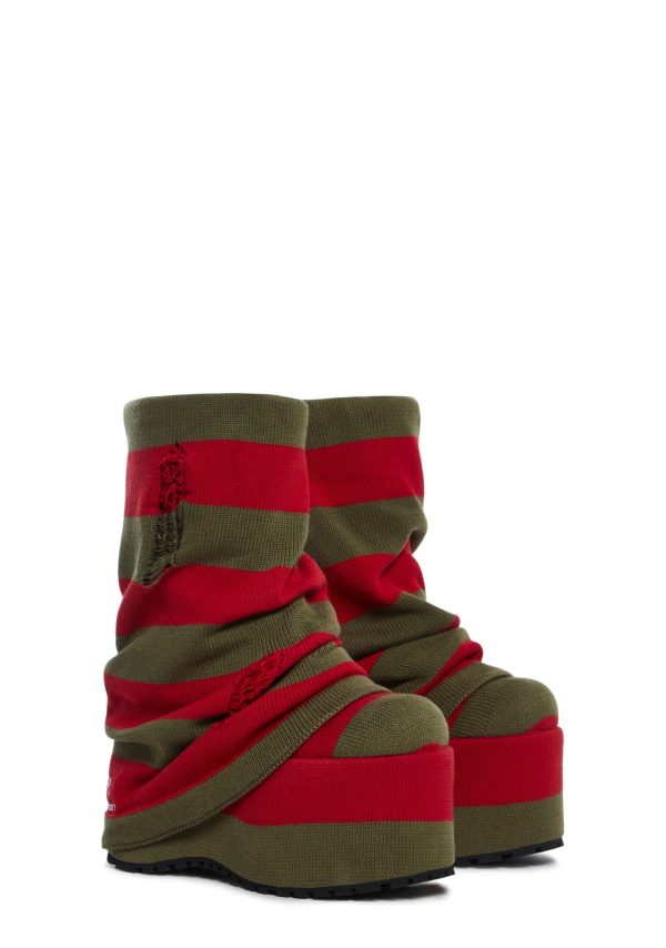 Freddy’s Coming For You Platform Boots - Image 3