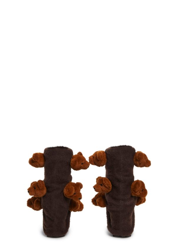 Snuggle Wonderland Platform Boots - Teddy Bear - Image 4