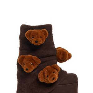 Snuggle Wonderland Platform Boots - Teddy Bear