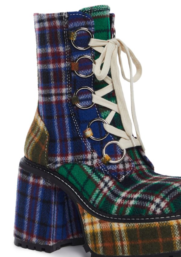 Academy Punk Platform Boots - Image 2