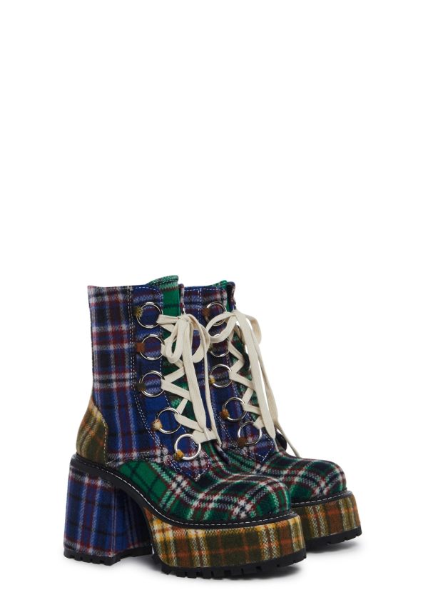 Academy Punk Platform Boots - Image 3