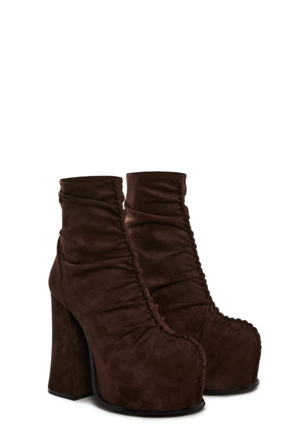 Simmer Down Platform Booties - Image 3