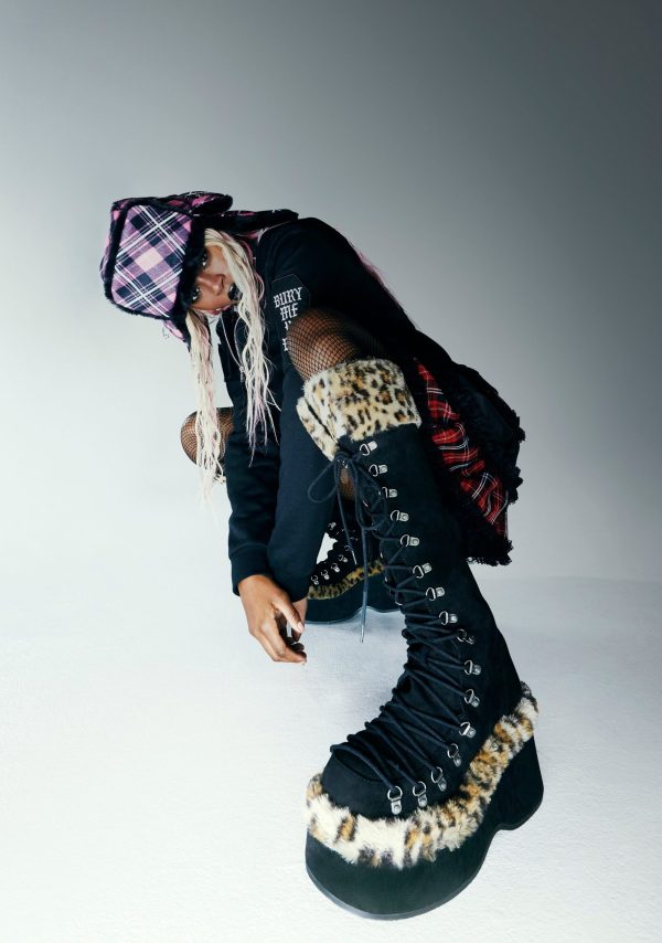 Flash On Leopard Boots - Image 5