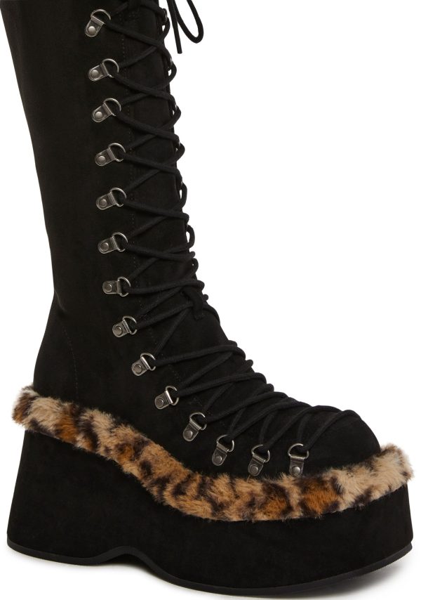 Flash On Leopard Boots - Image 2