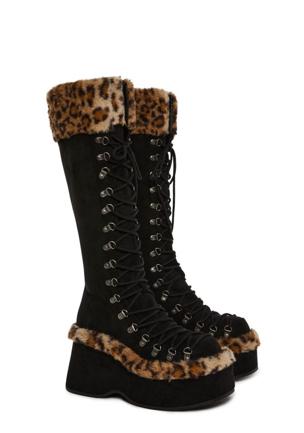 Flash On Leopard Boots - Image 3